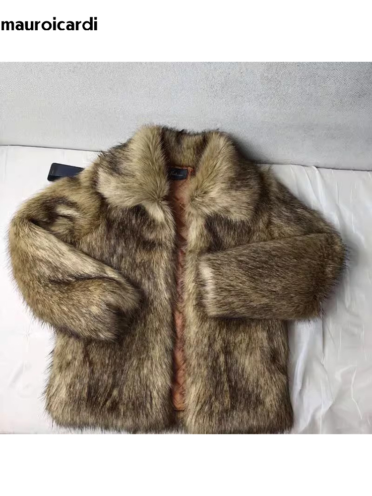 Winter Clothing Cute - Mauroicardi Winter Short Thick Warm Hairy