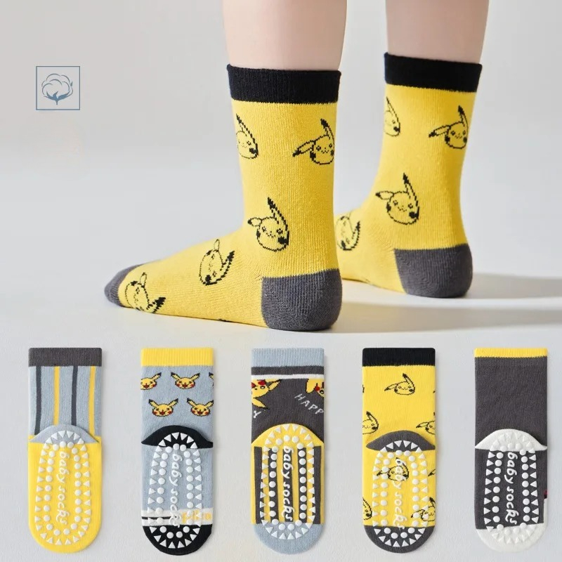 Winter Clothing Cute - 5Pairs Anime Baby Children's Socks Cartoon