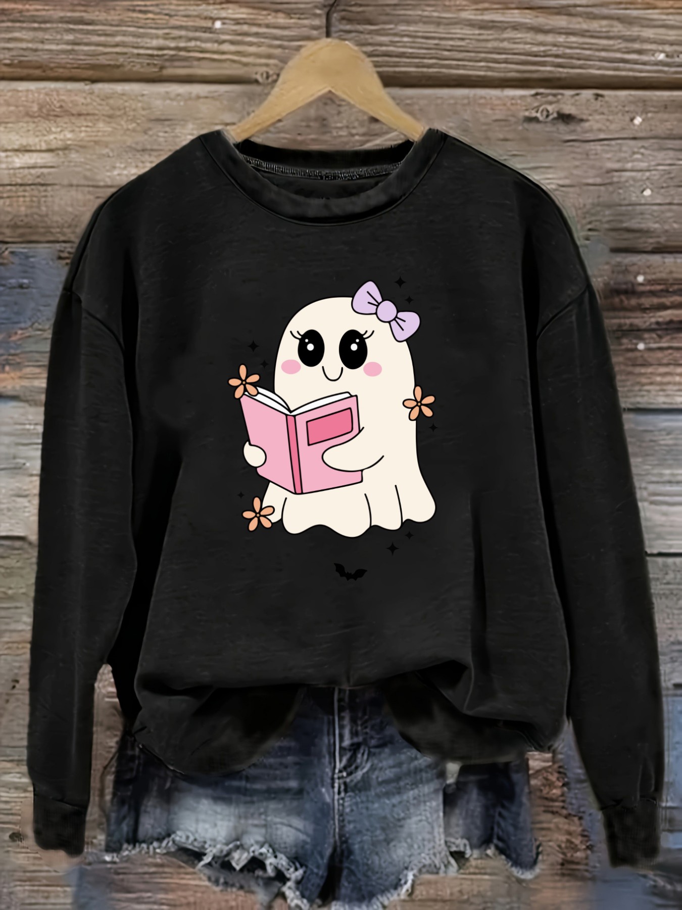 Winter Clothing Cute - Women's Casual Long Sleeve Crew Neck