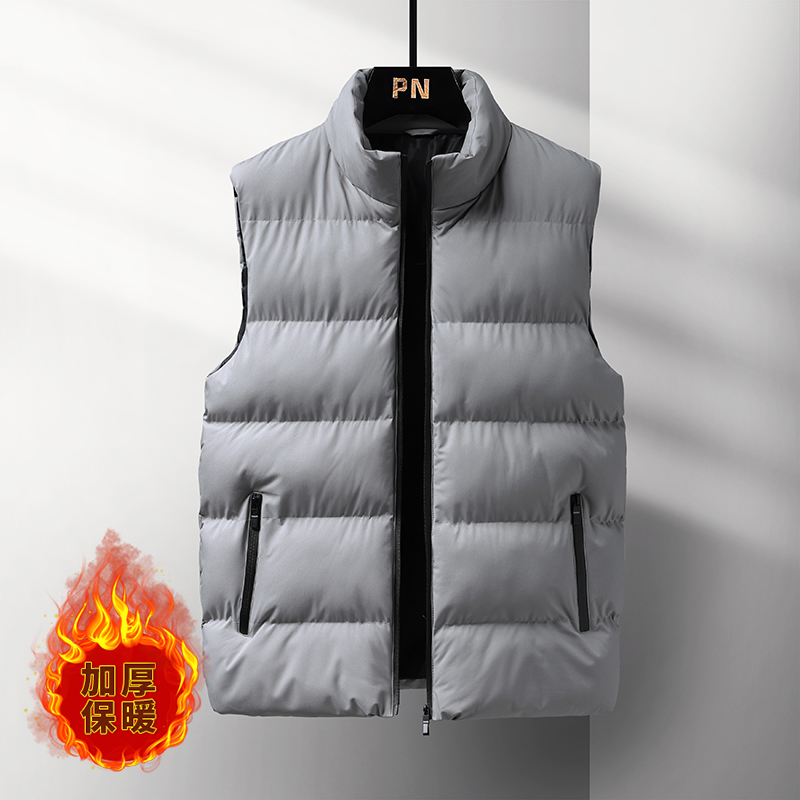 Men Winter Thick Padded Gilet  - đánh giá và giá Padded Vest Gilet