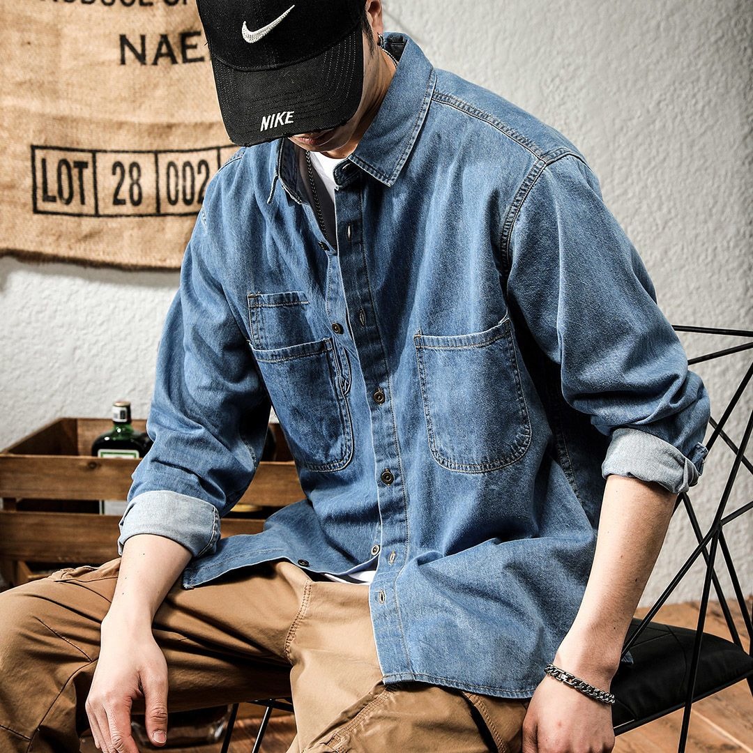 Spring Ruffian Handsome Denim  - đánh giá và giá Winter Clothing Uae