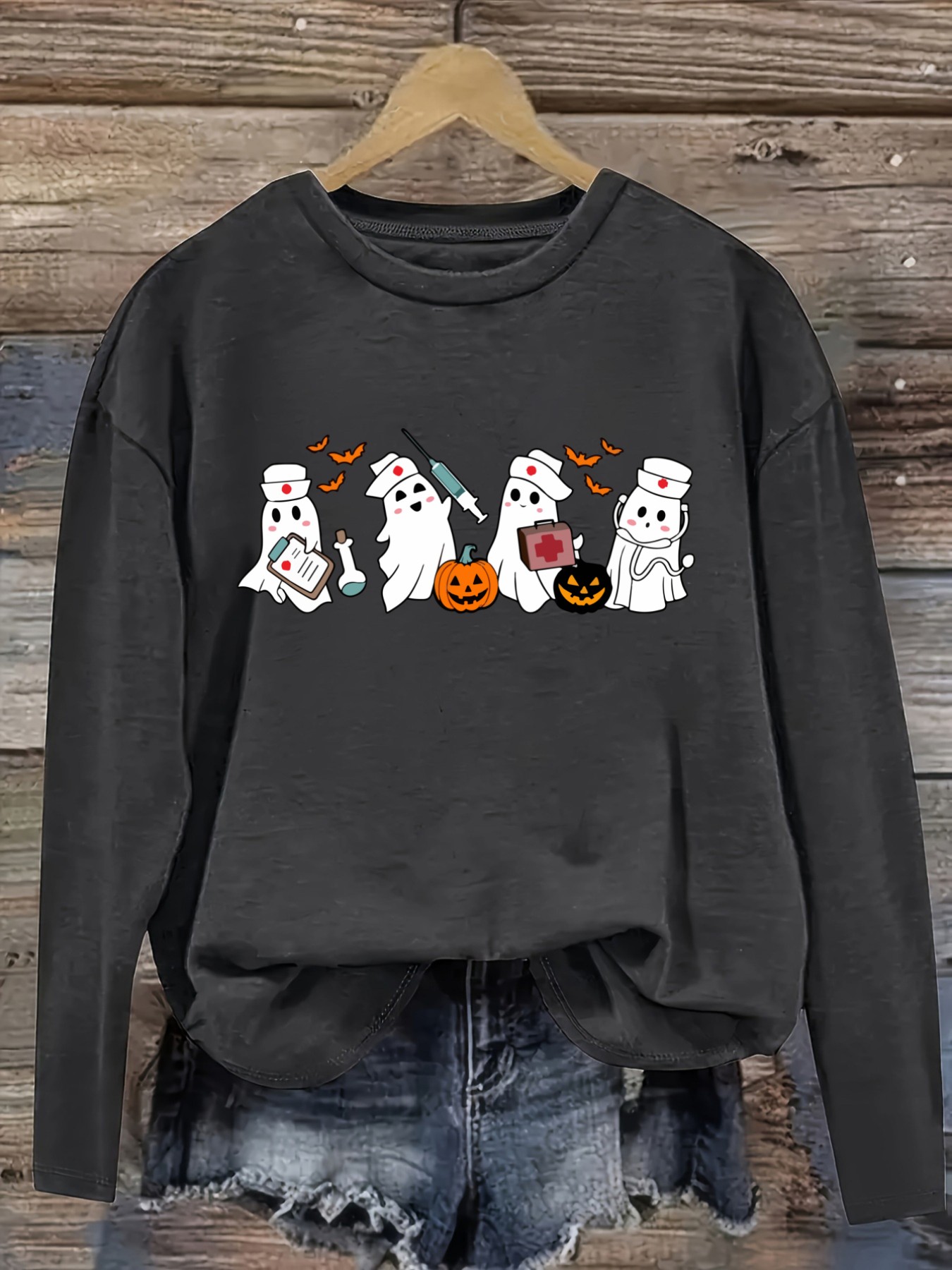 Women's Casual Long Sleeve Cre - đánh giá và giá Winter Clothing Cute