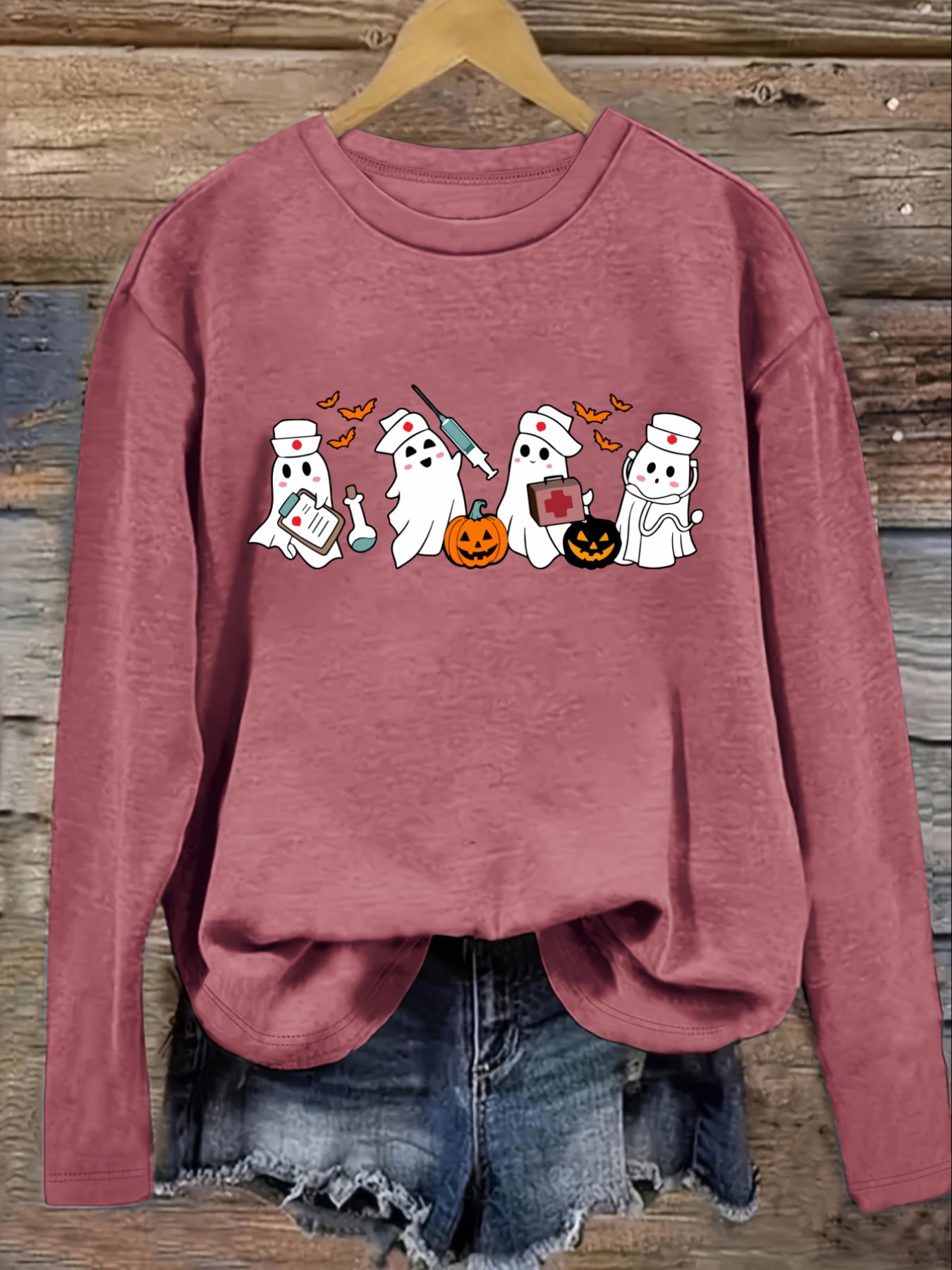 Women's Casual Long Sleeve Cre - đánh giá và giá Winter Clothing Cute