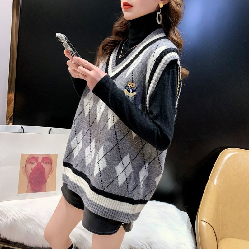 Red Knit Vests for Women Sleev - đánh giá và giá Winter Clothing Trends
