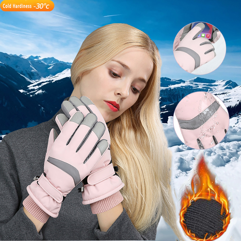 YANBIGUO Ski Gloves Winter Glo - đánh giá và giá Waterproof Mitten Ski