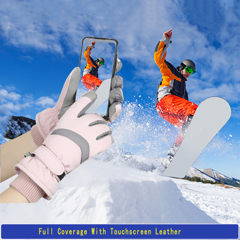 YANBIGUO Ski Gloves Winter Glo - đánh giá và giá Waterproof Mitten Ski