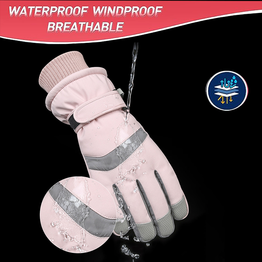 YANBIGUO Ski Gloves Winter Glo - đánh giá và giá Waterproof Mitten Ski