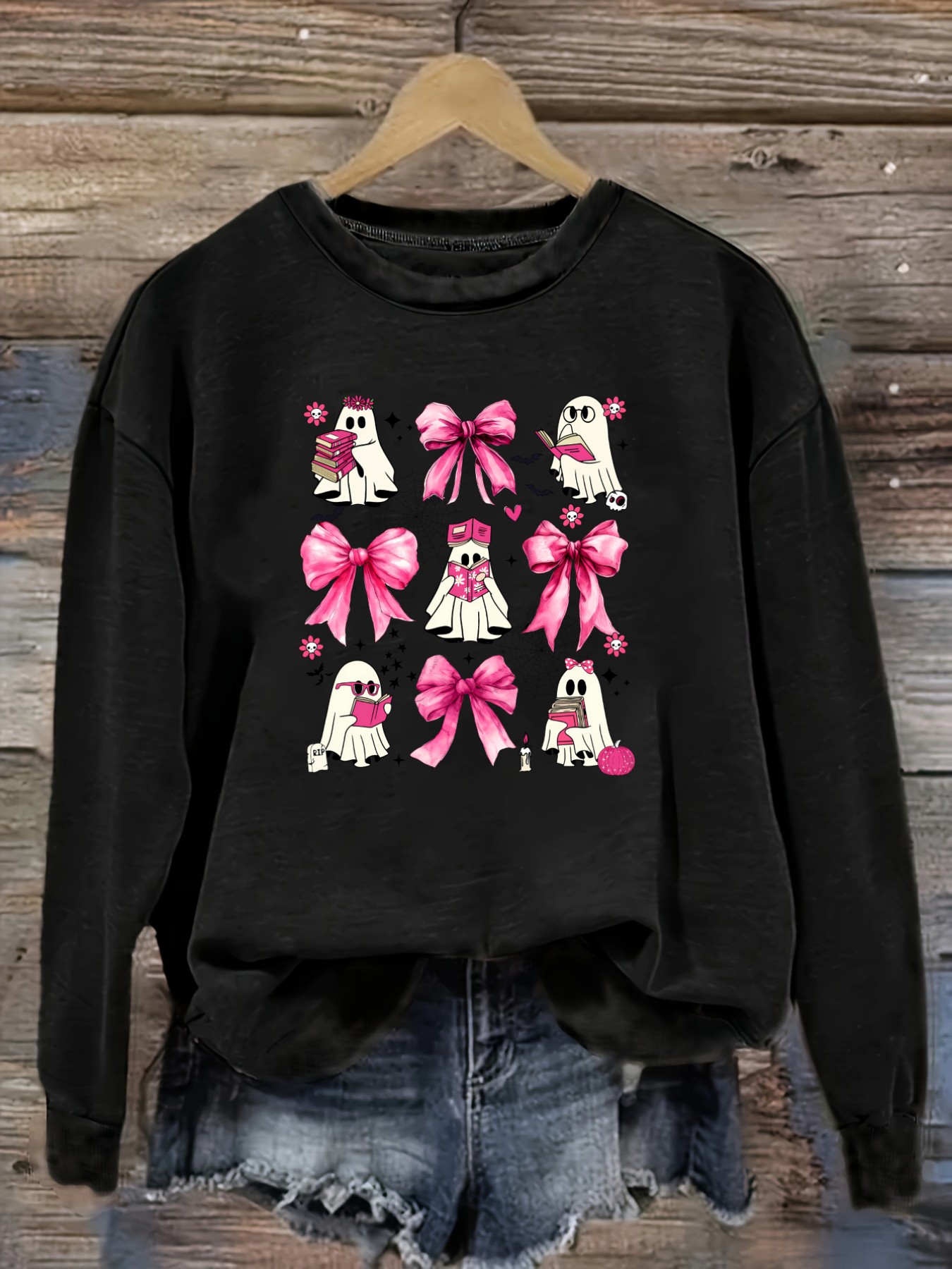 Women's Casual Long Sleeve Cre - đánh giá và giá Winter Clothing Cute