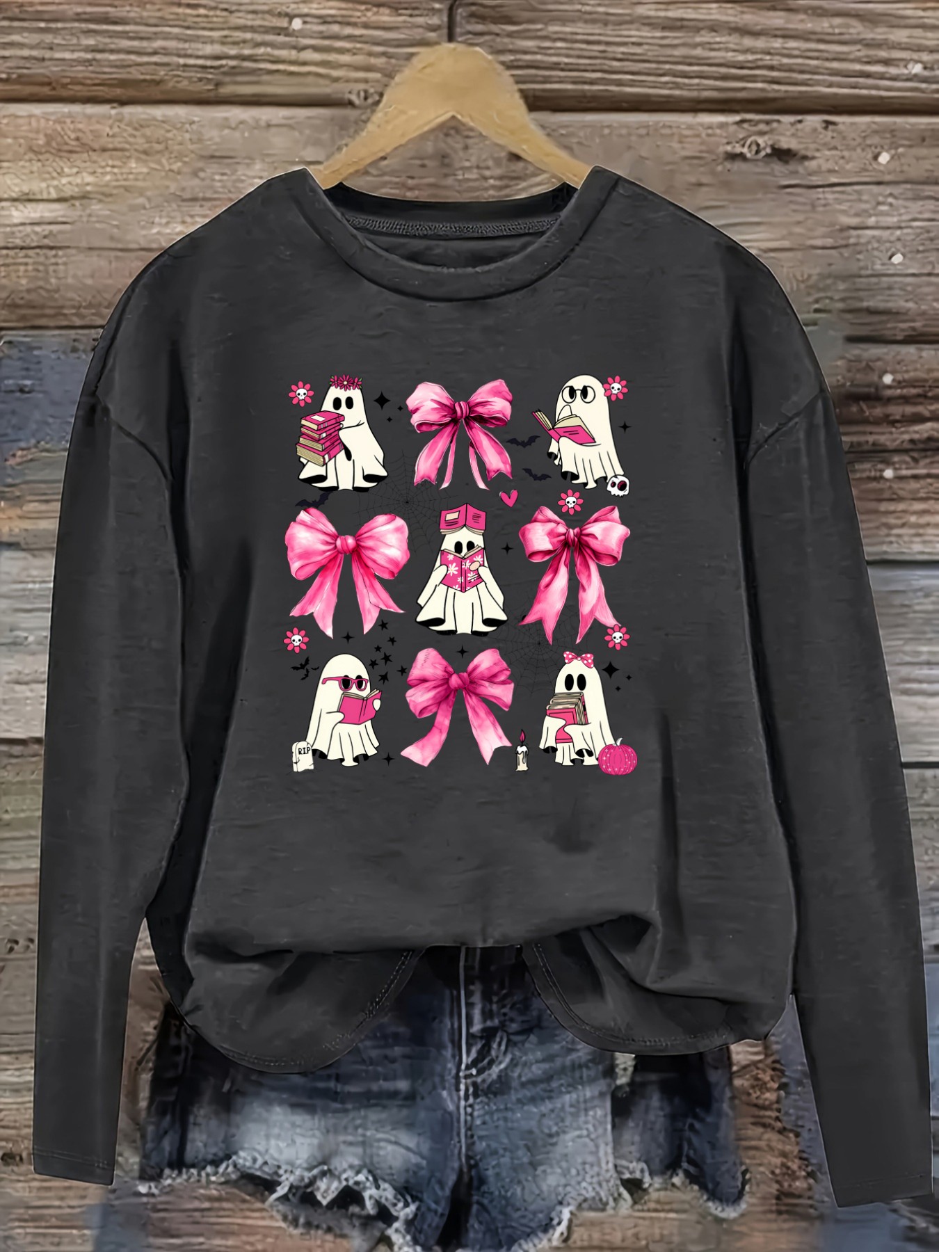 Women's Casual Long Sleeve Cre - đánh giá và giá Winter Clothing Cute