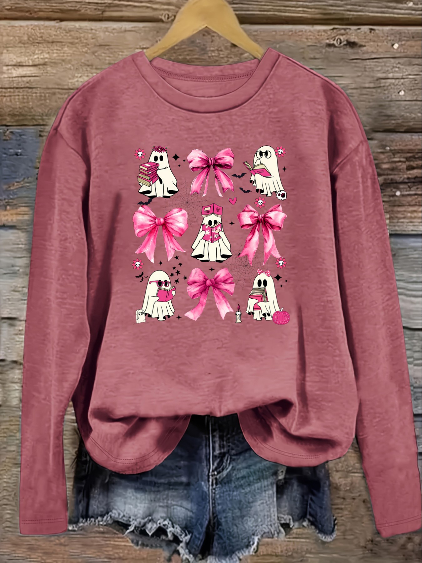 Women's Casual Long Sleeve Cre - đánh giá và giá Winter Clothing Cute