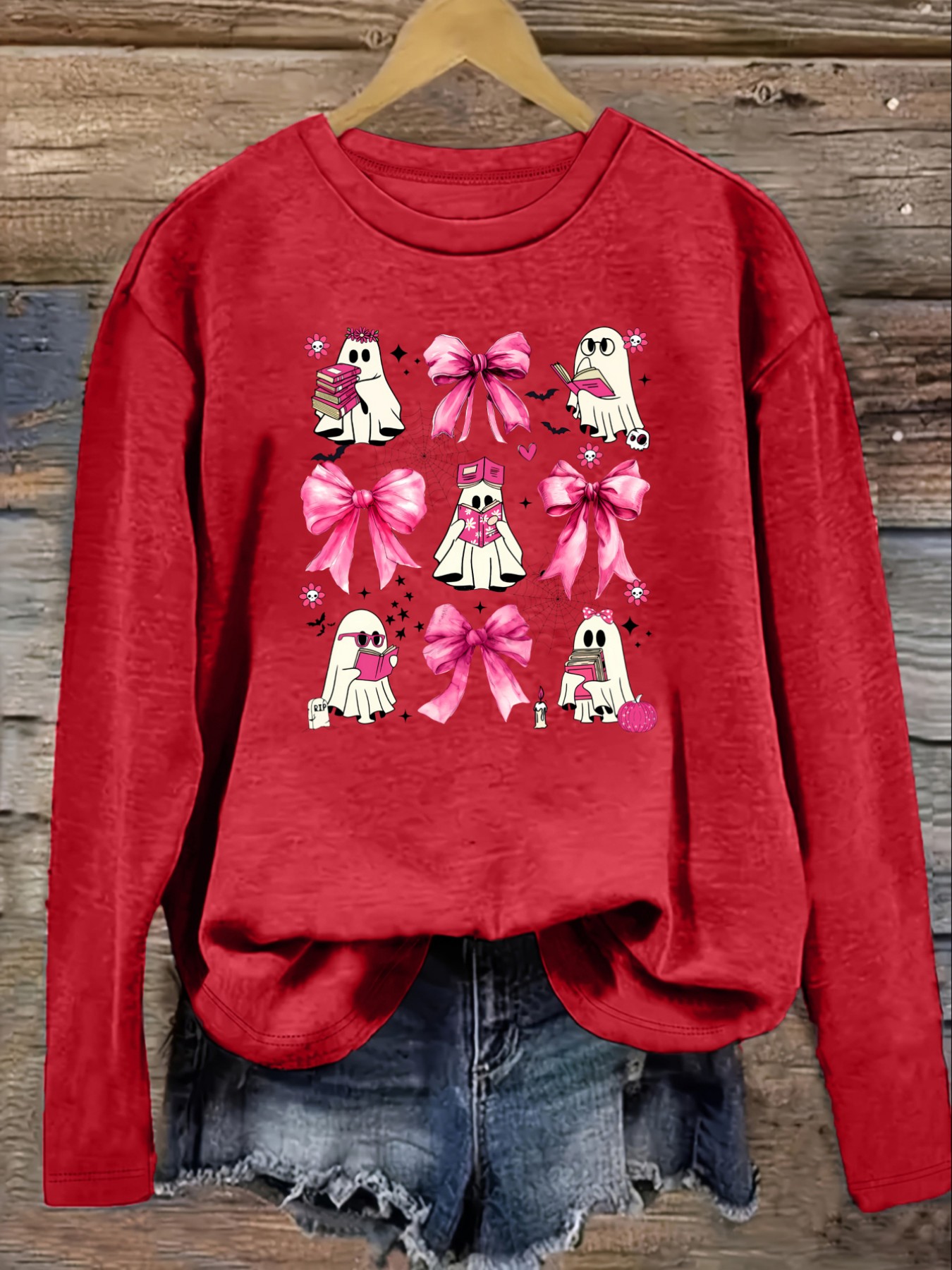 Women's Casual Long Sleeve Cre - đánh giá và giá Winter Clothing Cute