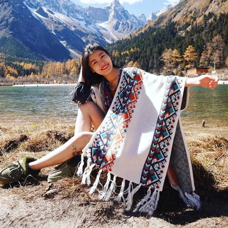 2026 Women Knitted Poncho Cape - đánh giá và giá Winter Clothing Youtube