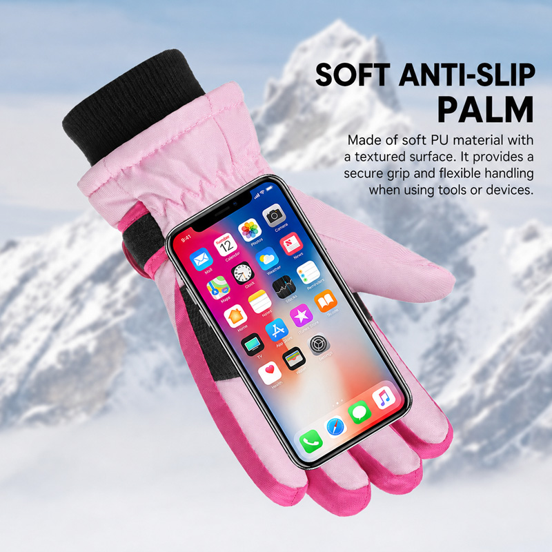 Kids Winter Ski Gloves Waterpr - đánh giá và giá Waterproof Mitten Ski