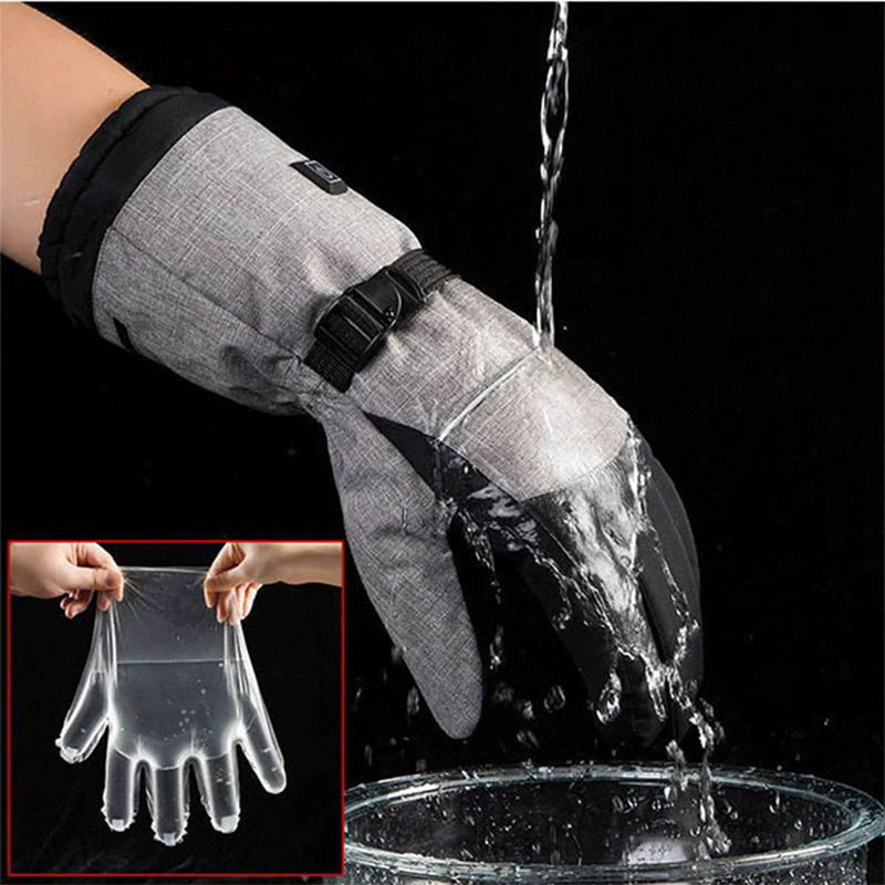 Cotton Heating Winter Gloves E - đánh giá và giá Waterproof Mitten Ski