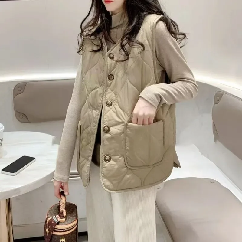 Warm Women's Padded Cotton Ves - đánh giá và giá Padded Vest Gilet