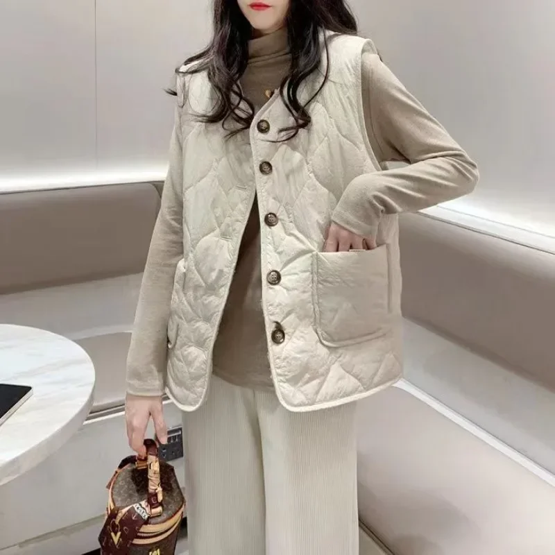 Warm Women's Padded Cotton Ves - đánh giá và giá Padded Vest Gilet
