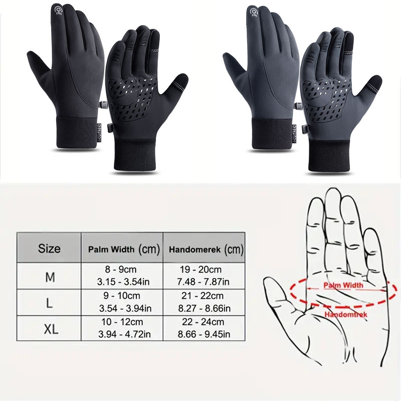 GTUBIKE Autumn Winter Men Wome - đánh giá và giá Waterproof Mitten Ski