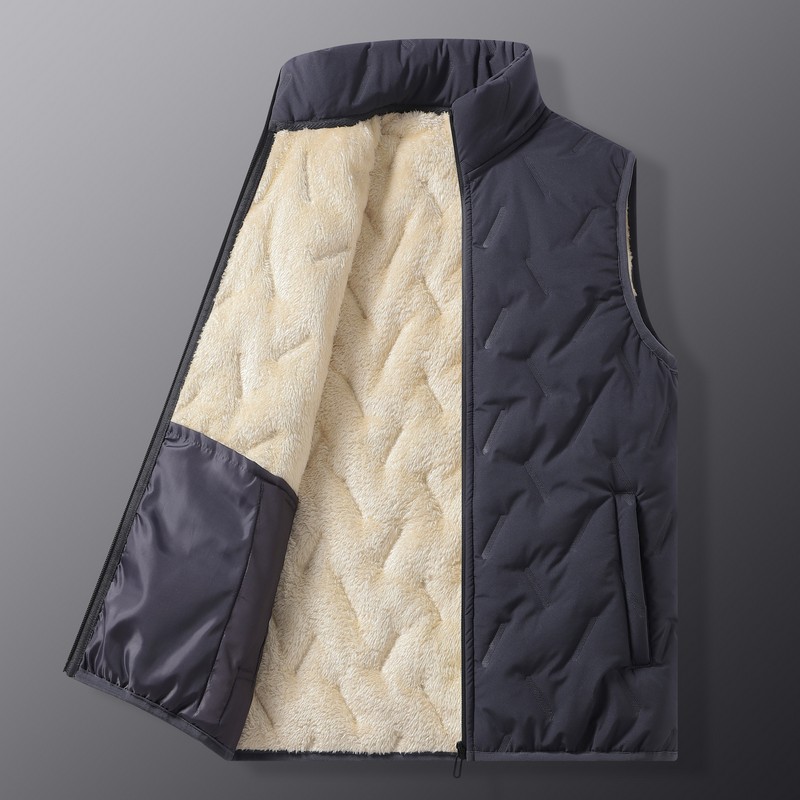 Men's Winter Fleece Lined Quil - đánh giá và giá Padded Vest Gilet