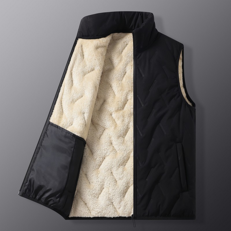 Men's Winter Fleece Lined Quil - đánh giá và giá Padded Vest Gilet