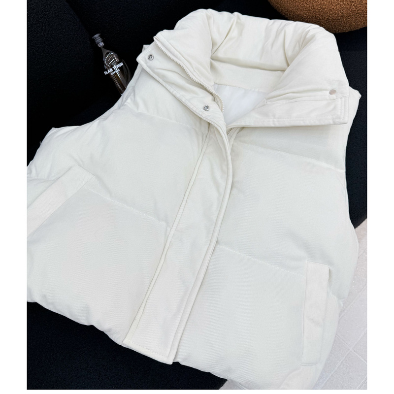 Puffer Vest Women Stand Collar - đánh giá và giá Padded Vest Gilet