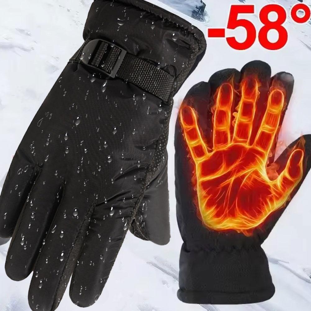 Fleece-lined Winter Warm Keep  - đánh giá và giá Waterproof Mitten Ski