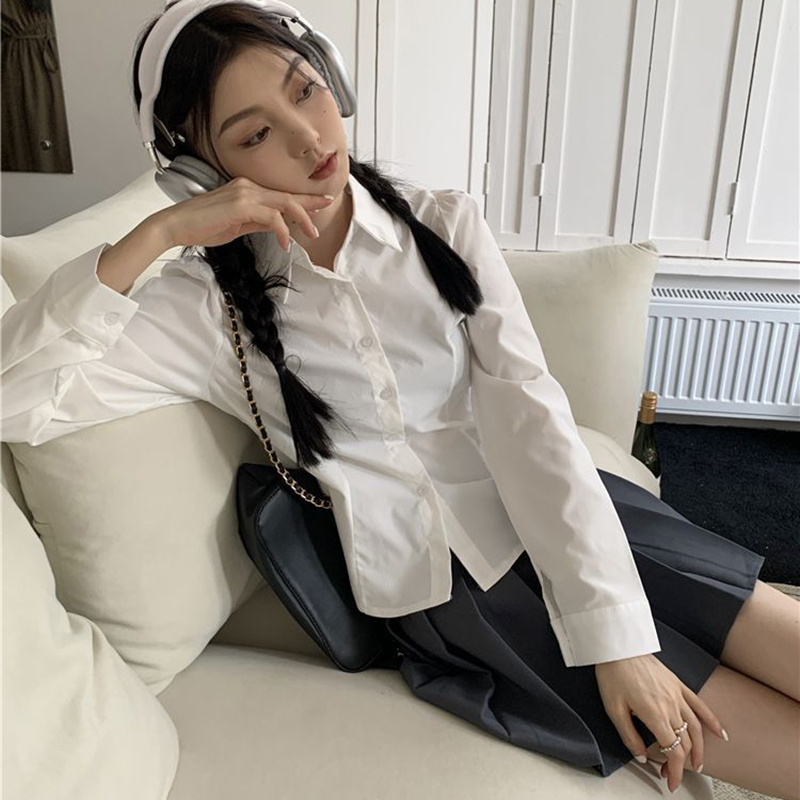 Women's White Shirt Korean Pre - đánh giá và giá Winter Clothing Korea