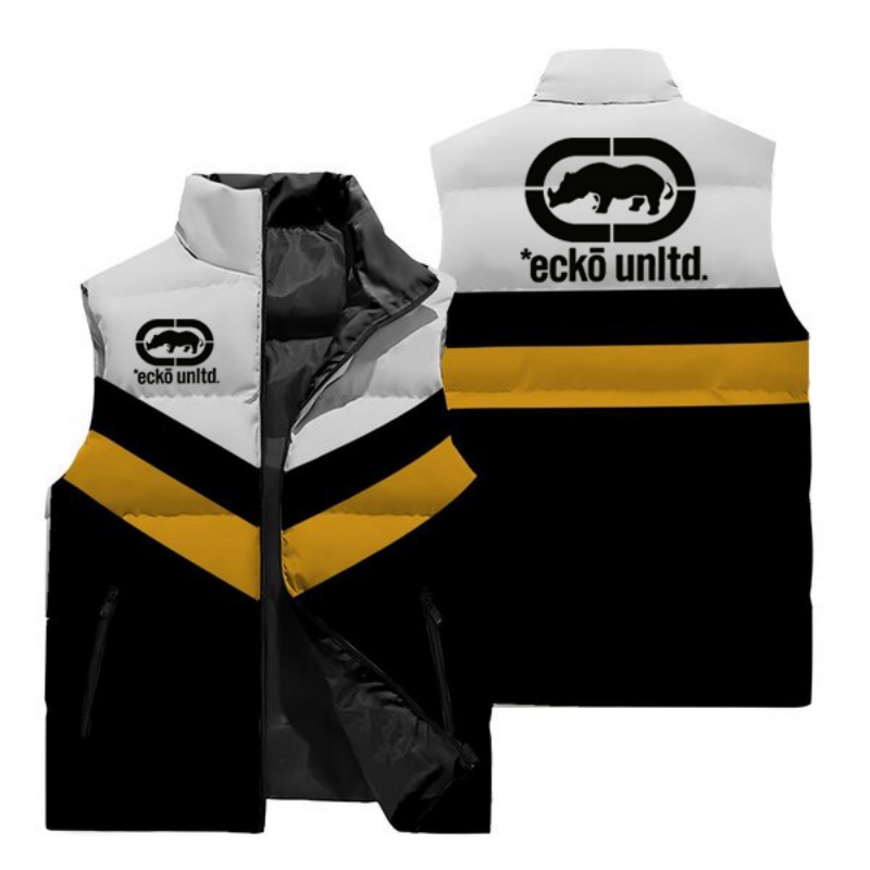 New Men Rhino Logo Leopard Pri - đánh giá và giá Padded Vest Gilet