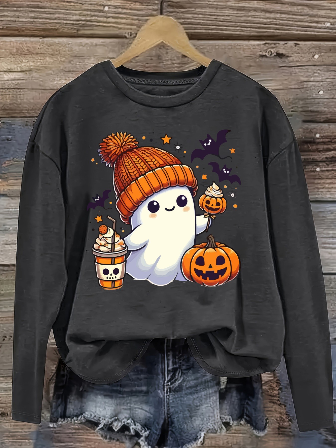 Women's Casual Long Sleeve Cre - đánh giá và giá Winter Clothing Cute