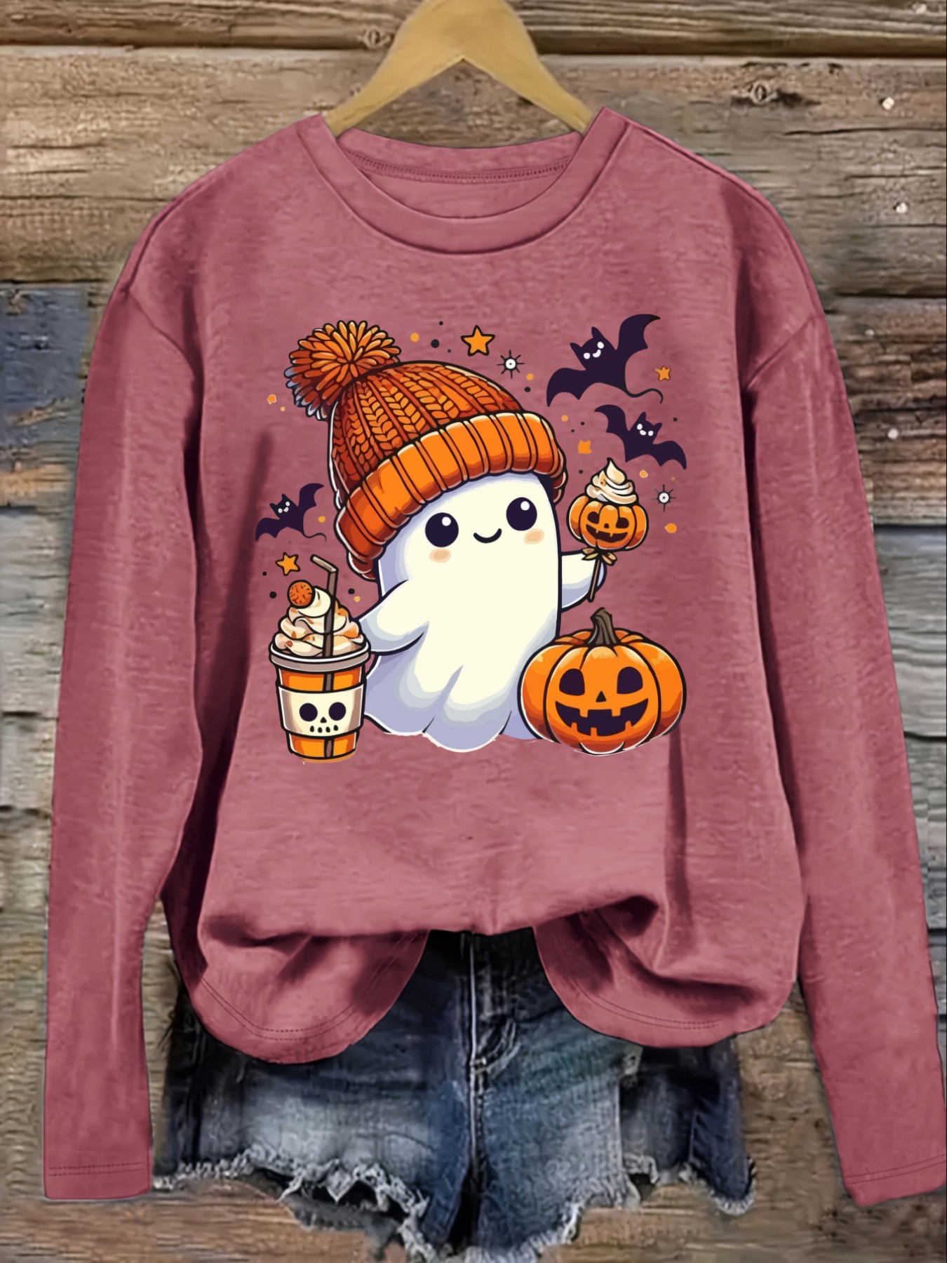 Women's Casual Long Sleeve Cre - đánh giá và giá Winter Clothing Cute