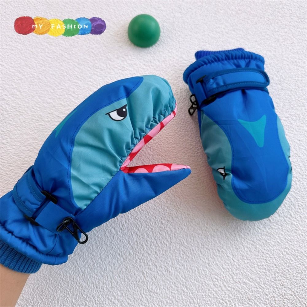 Cartoon Children Ski Gloves Wa - đánh giá và giá Waterproof Mitten Ski