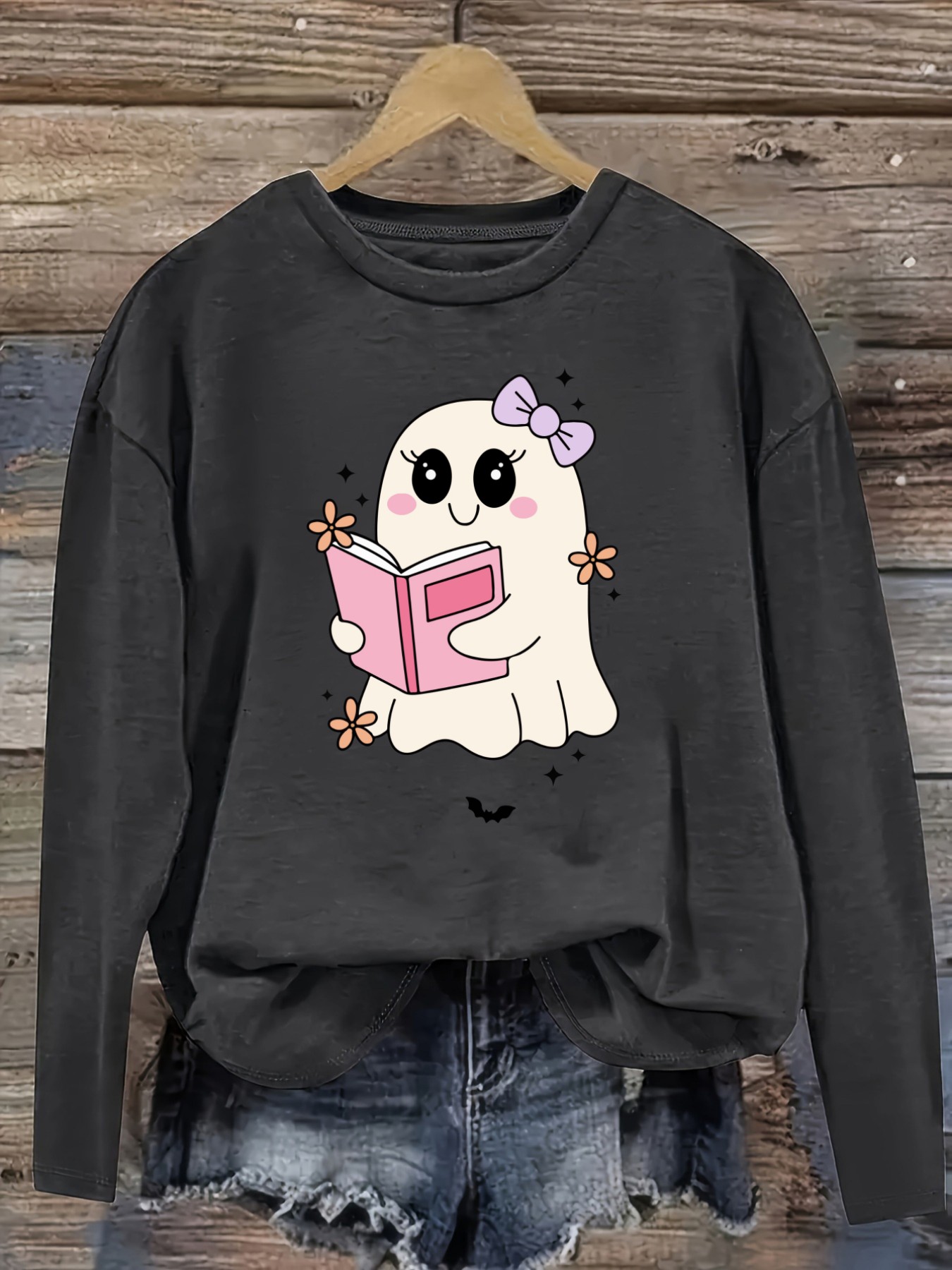 Women's Casual Long Sleeve Cre - đánh giá và giá Winter Clothing Cute