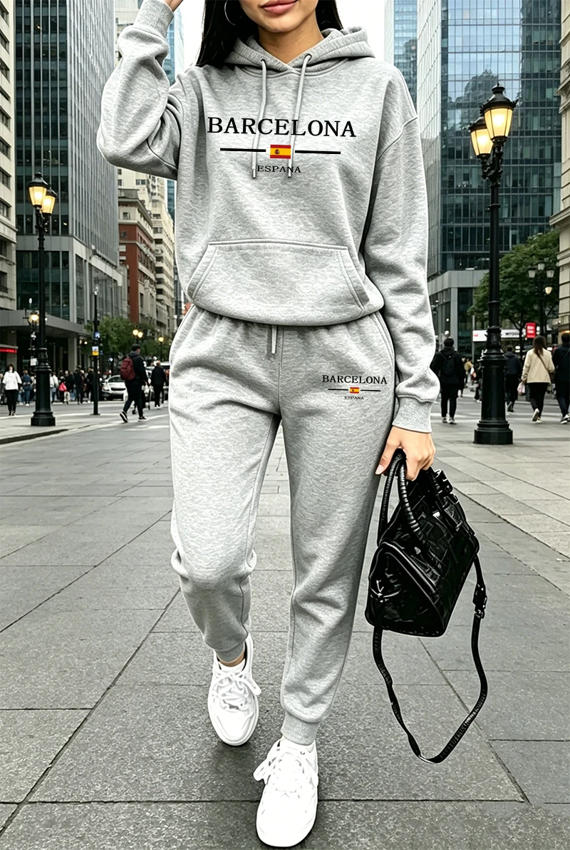 Fashion Womens Tracksuit Print - đánh giá và giá Winter Clothing For Women