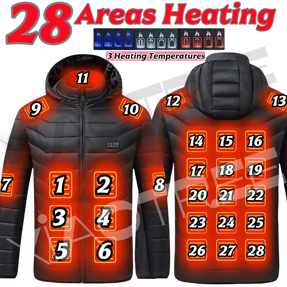 28 Areas Men Women's Heating J - đánh giá và giá Winter Clothing Uae