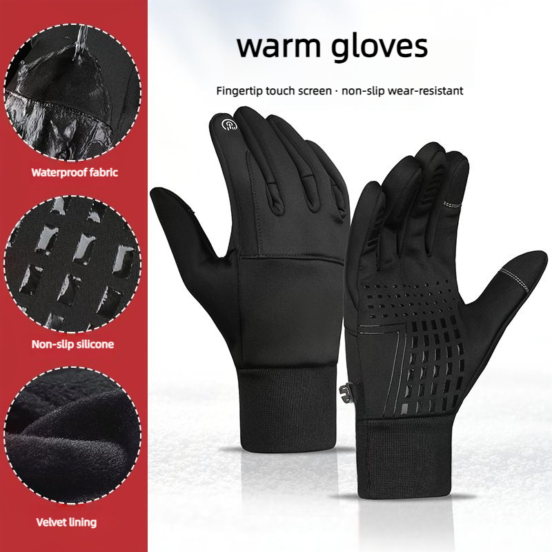 Autumn Winter Men Women Gloves - đánh giá và giá Waterproof Mitten Ski